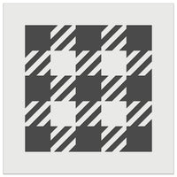 Buffalo Plaid Fabric Fashion Pattern Wall Cookie DIY Craft Reusable Stencil