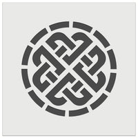 Celtic Shield Knot Ward Symbol of Protection Wall Cookie DIY Craft Reusable Stencil