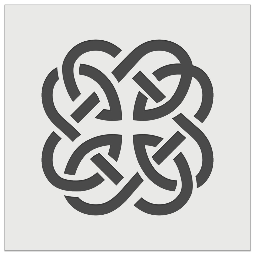 Clover Irish Celtic Knot Wall Cookie DIY Craft Reusable Stencil