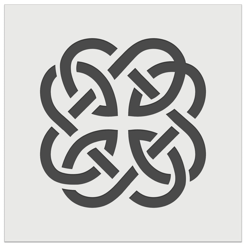 Clover Irish Celtic Knot Wall Cookie DIY Craft Reusable Stencil