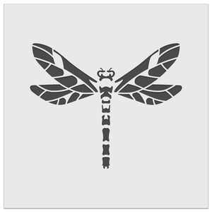 Damselfly Dragonfly Winged Insect Bug Wall Cookie DIY Craft Reusable Stencil