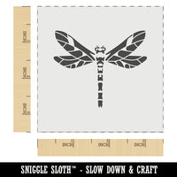 Damselfly Dragonfly Winged Insect Bug Wall Cookie DIY Craft Reusable Stencil