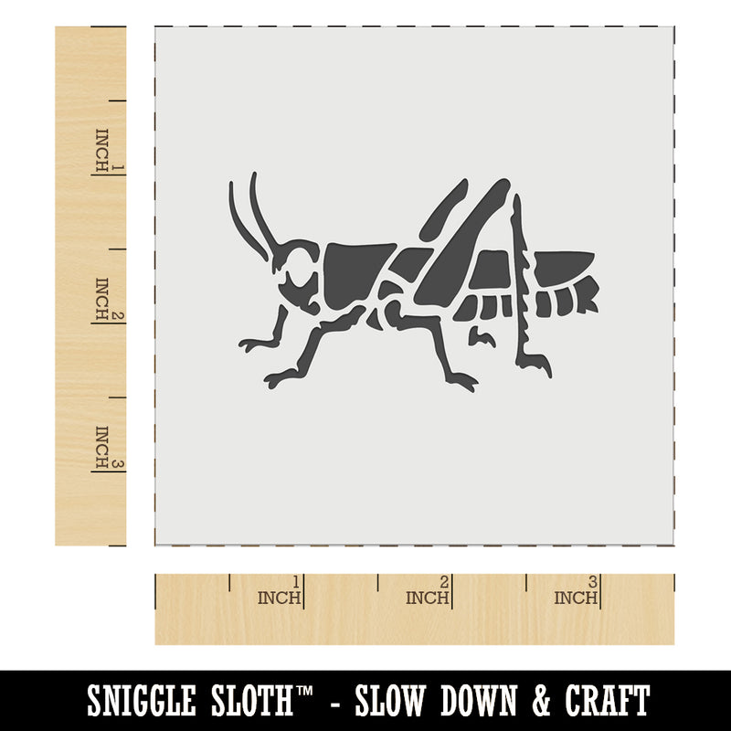 Grasshopper Locust Insect Bug Wall Cookie DIY Craft Reusable Stencil