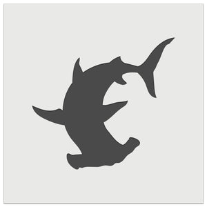 Hammerhead Shark Silhouette Wall Cookie DIY Craft Reusable Stencil