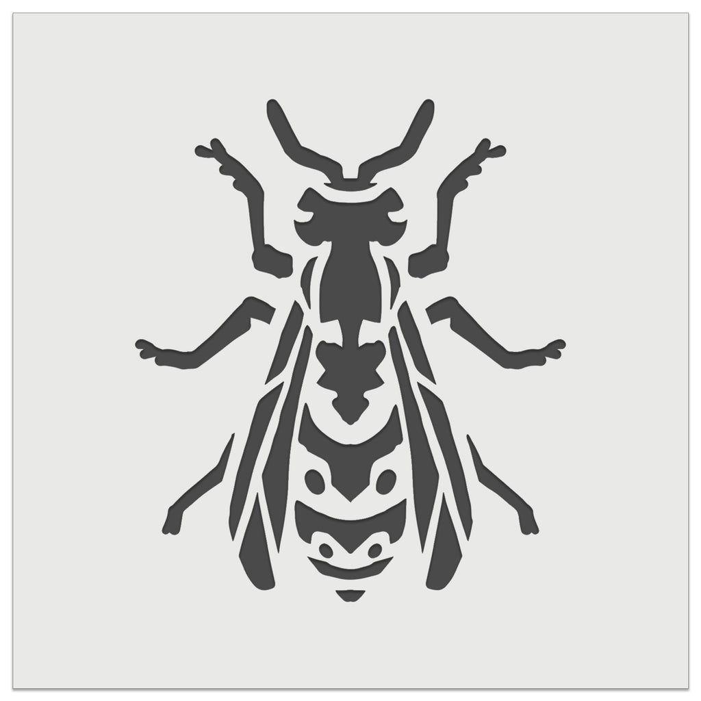 Hornet Wasp Yellow Jacket Winged Insect Bug Wall Cookie DIY Craft Reusable Stencil