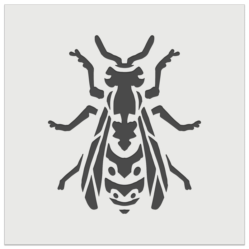 Hornet Wasp Yellow Jacket Winged Insect Bug Wall Cookie DIY Craft Reusable Stencil