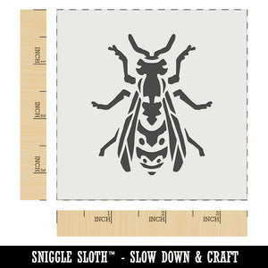 Hornet Wasp Yellow Jacket Winged Insect Bug Wall Cookie DIY Craft Reusable Stencil