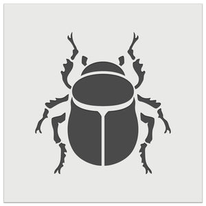 Scarab Beetle Insect Bug Wall Cookie DIY Craft Reusable Stencil