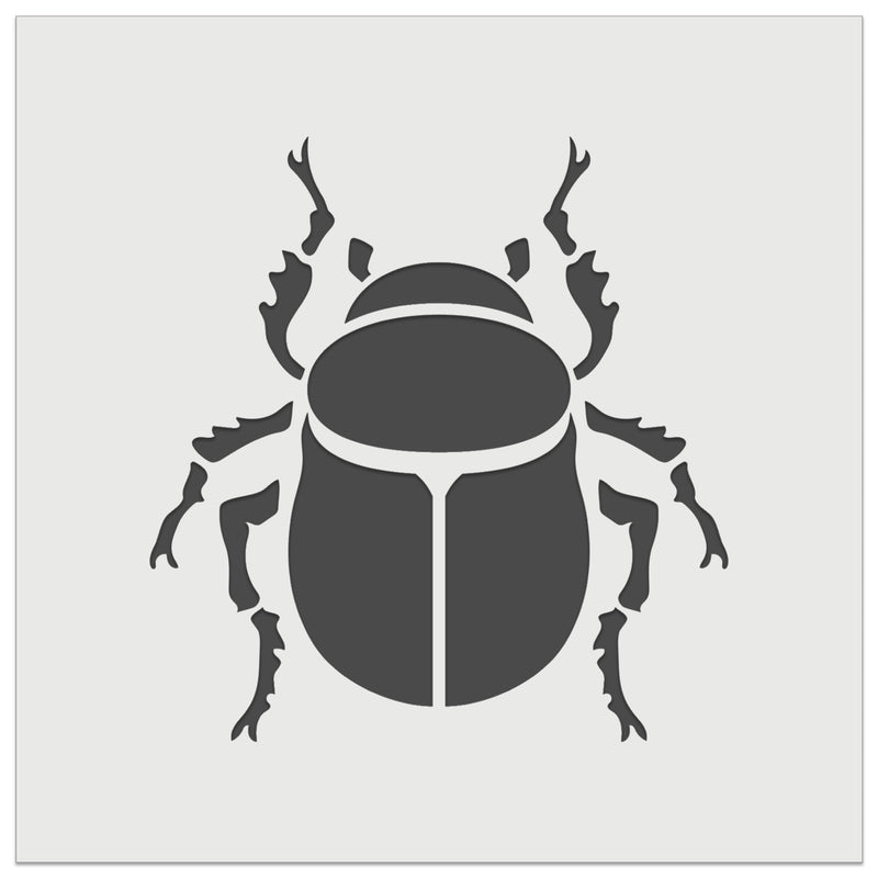 Scarab Beetle Insect Bug Wall Cookie DIY Craft Reusable Stencil