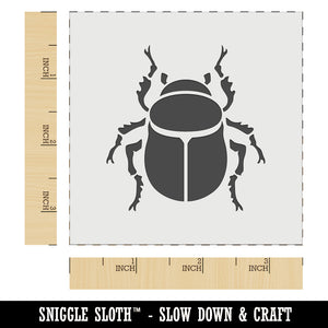 Scarab Beetle Insect Bug Wall Cookie DIY Craft Reusable Stencil