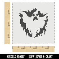 Spooky Ghost Creepy Halloween Spirit Wall Cookie DIY Craft Reusable Stencil