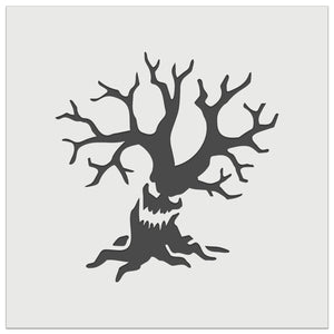 Spooky Scary Tree Monster Halloween Wall Cookie DIY Craft Reusable Stencil