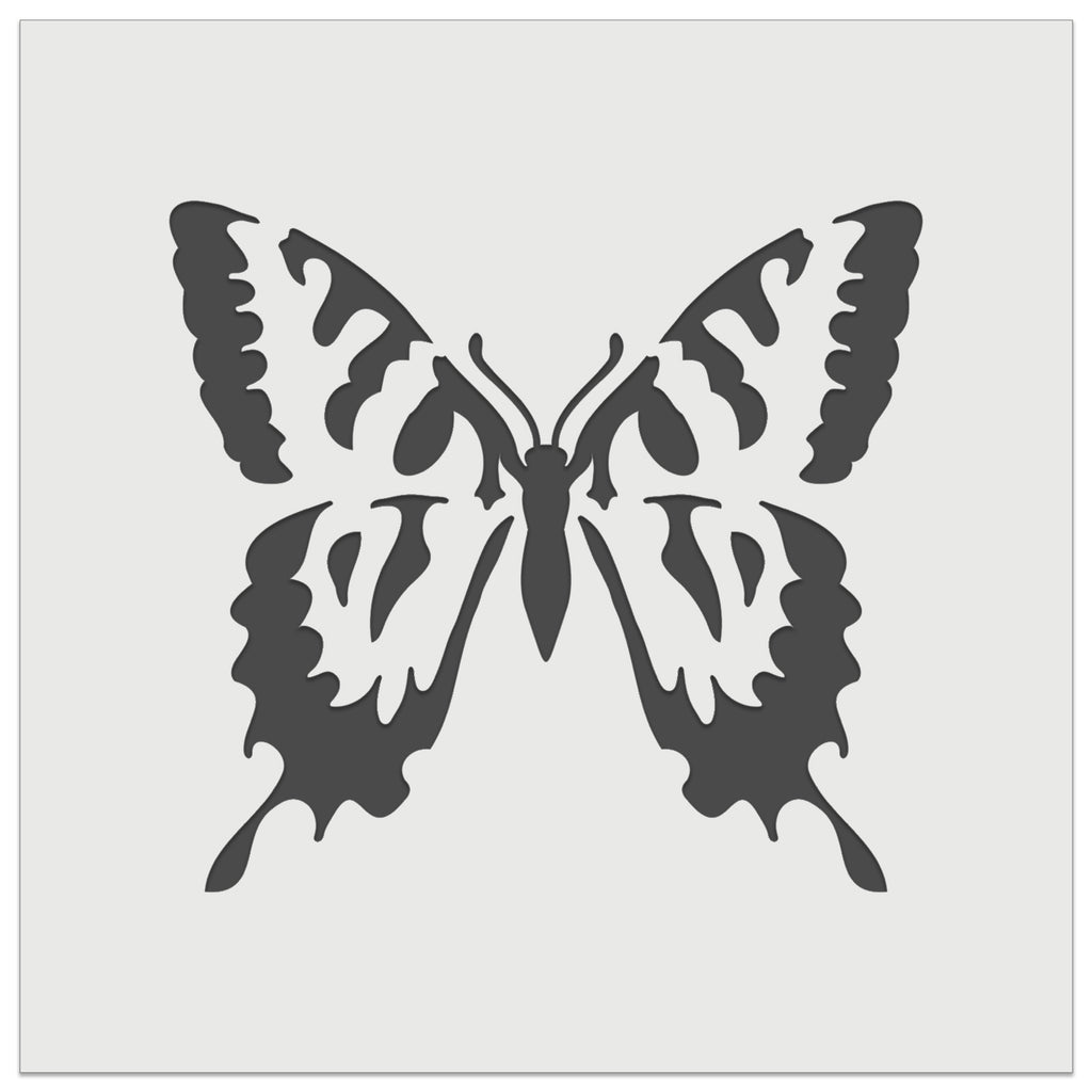 Tiger Swallowtail Butterfly Insect Bug Wall Cookie DIY Craft Reusable Stencil