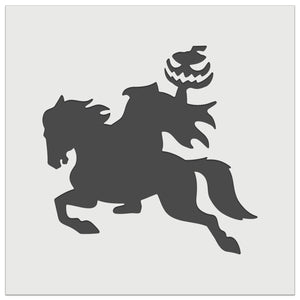 Headless Horseman Halloween Wall Cookie DIY Craft Reusable Stencil