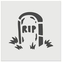 RIP Headstone Gravestone Tombstone Halloween Wall Cookie DIY Craft Reusable Stencil