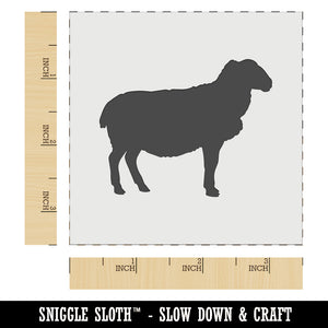 Solid Sheep Farm Animal Wall Cookie DIY Craft Reusable Stencil