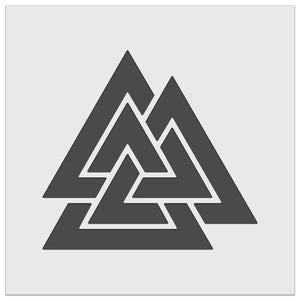 Valknut Symbol Viking Wall Cookie DIY Craft Reusable Stencil