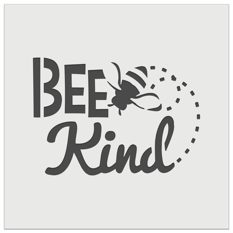 Bee Kind Honey Insect Wall Cookie DIY Craft Reusable Stencil