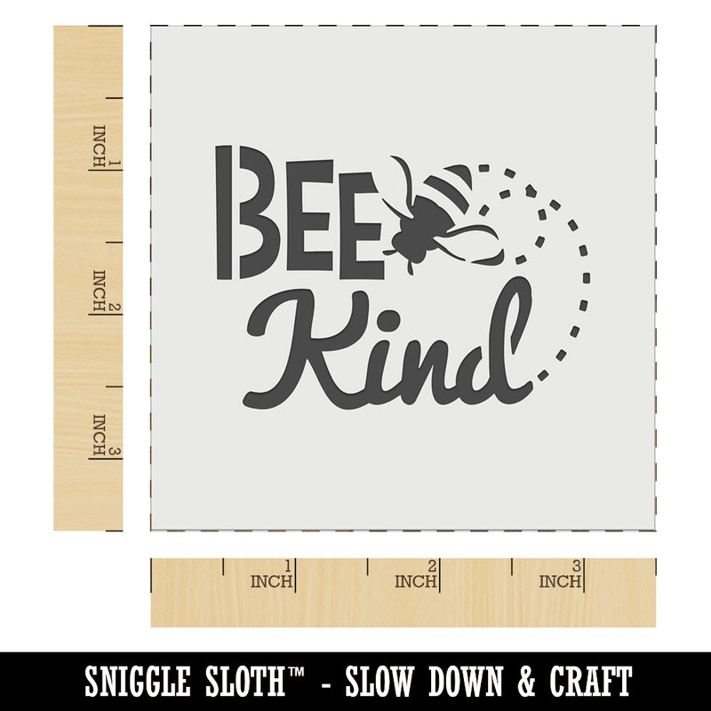 Bee Kind Honey Insect Wall Cookie DIY Craft Reusable Stencil