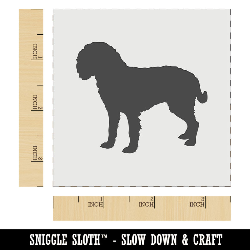 American Water Spaniel Dog Solid Wall Cookie DIY Craft Reusable Stencil