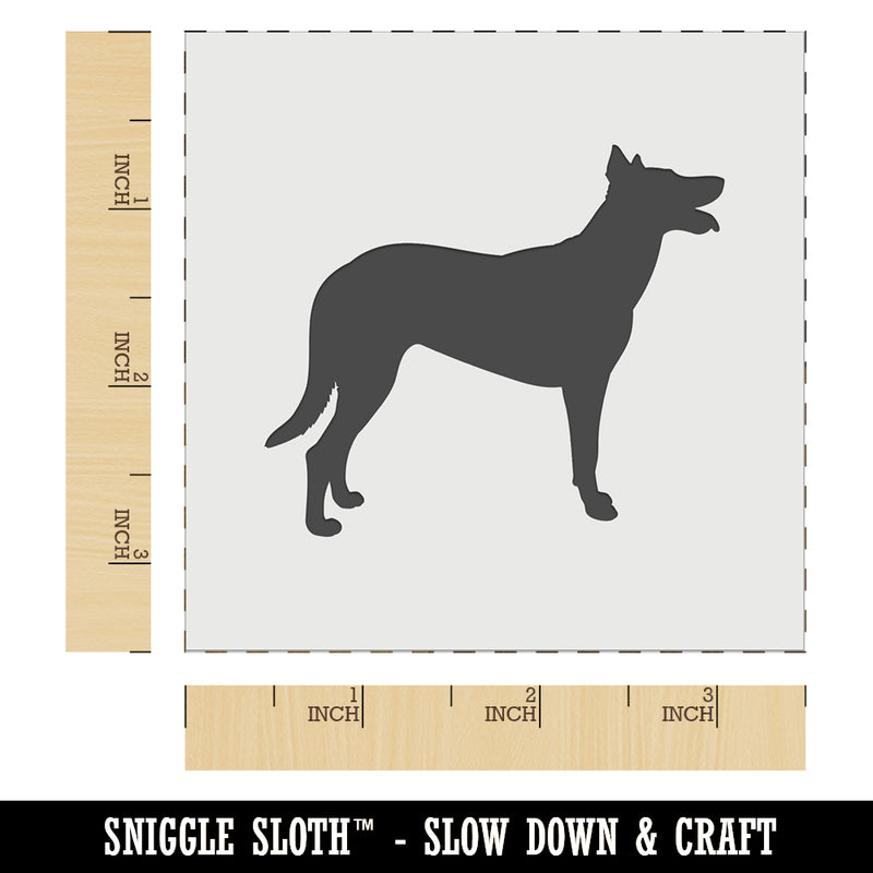 Beauceron Dog Solid Wall Cookie DIY Craft Reusable Stencil