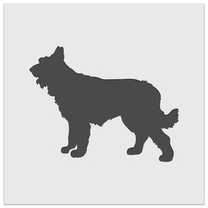 Berger Picard Dog Solid Wall Cookie DIY Craft Reusable Stencil