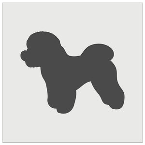 Bichon Frise Dog Solid Wall Cookie DIY Craft Reusable Stencil