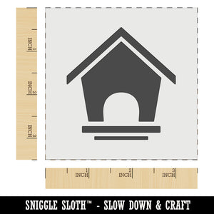 Bird House Wall Cookie DIY Craft Reusable Stencil