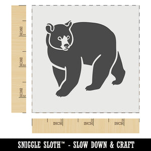 Black Bear Wall Cookie DIY Craft Reusable Stencil