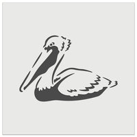 Brown Pelican Wall Cookie DIY Craft Reusable Stencil