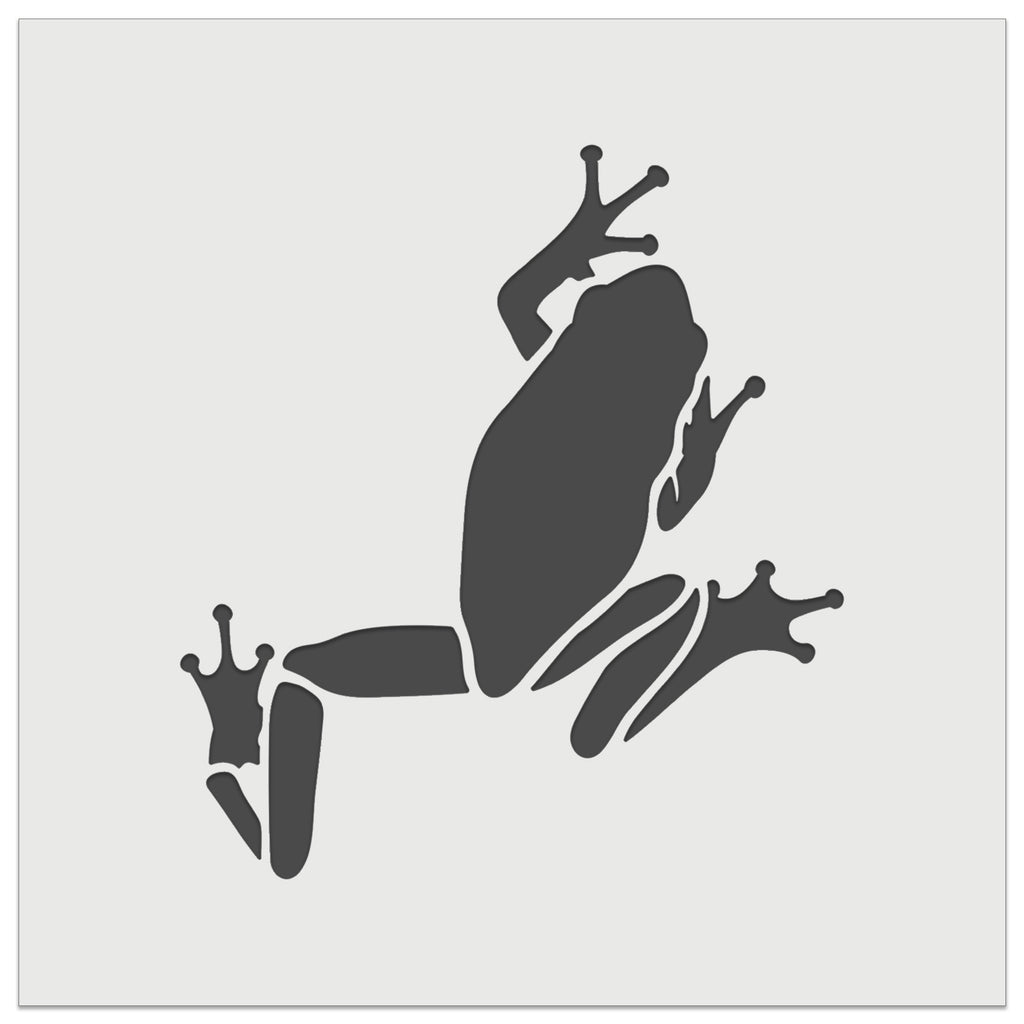 Climbing Tree Frog Wall Cookie DIY Craft Reusable Stencil