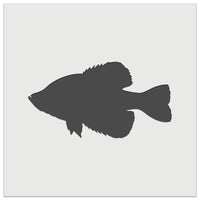 Crappie Fish Silhouette Wall Cookie DIY Craft Reusable Stencil