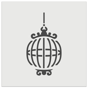 Fancy Ornate Bird Cage Wall Cookie DIY Craft Reusable Stencil