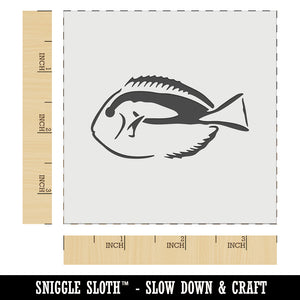 Pacific Regal Blue Tang Fish Wall Cookie DIY Craft Reusable Stencil