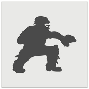 Baseball Player Catcher with Mitt Wall Cookie DIY Craft Reusable Stencil