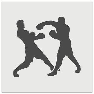 Boxers Boxing Fighting Punch Dodge Wall Cookie DIY Craft Reusable Stencil