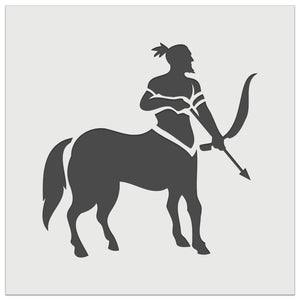 Centaur Mythical Creature Half Horse Man Saggitarius Wall Cookie DIY Craft Reusable Stencil