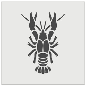 Crawdad Crayfish Mudbug Crustacean Wall Cookie DIY Craft Reusable Stencil