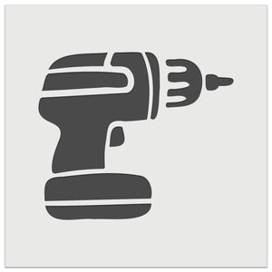 Hand Power Drill Craftsman Tool Wall Cookie DIY Craft Reusable Stencil