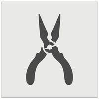 Long Nose Pliers Hand Tool Wall Cookie DIY Craft Reusable Stencil