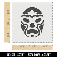 Luchador Mexican Wrestler Mask Lucha Libre Wall Cookie DIY Craft Reusable Stencil