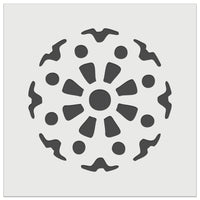 Mechanical Gear Cog Machine Wheel Wall Cookie DIY Craft Reusable Stencil