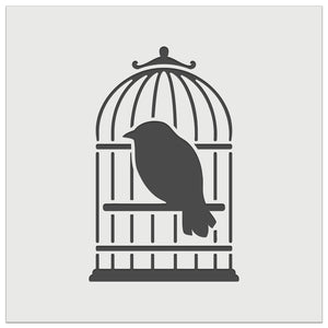 Pet Wire Bird in Birdcage Wall Cookie DIY Craft Reusable Stencil