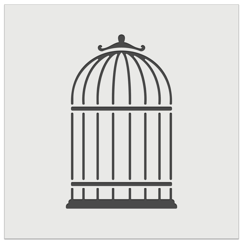 Pet Wire Birdcage Wall Cookie DIY Craft Reusable Stencil