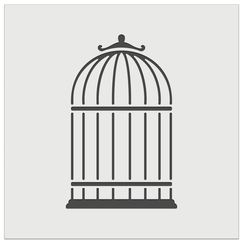 Pet Wire Birdcage Wall Cookie DIY Craft Reusable Stencil