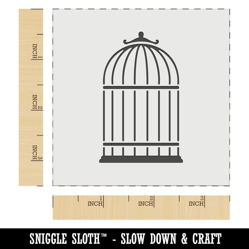 Pet Wire Birdcage Wall Cookie DIY Craft Reusable Stencil