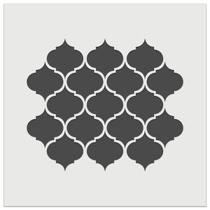 Quatrefoil Pattern Wall Cookie DIY Craft Reusable Stencil