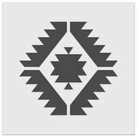 Southwestern Diamond Triangle Pattern Wall Cookie DIY Craft Reusable Stencil