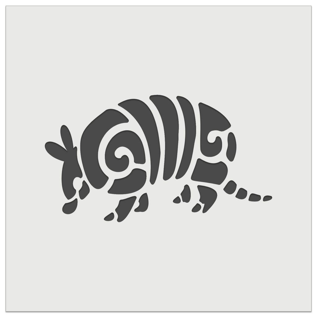 Southwestern Style Tribal Armadillo Wall Cookie DIY Craft Reusable Stencil
