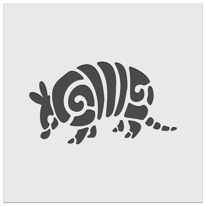 Southwestern Style Tribal Armadillo Wall Cookie DIY Craft Reusable Stencil